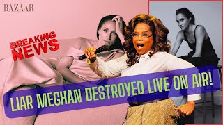 THE END FOR MEGHAN! Z-Lister Meghan’s Harper’s Bazaar Interview TURNED Into A Nightmare For Her.