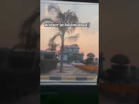 Winter in islamabad #viralvideo #youtubeshorts #islamabad