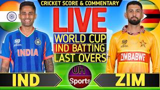 IND vs ZIM, 48th Match T20 WC 2026 | Live Cricket match Today | India vs Zimbabwe Live Match Scores
