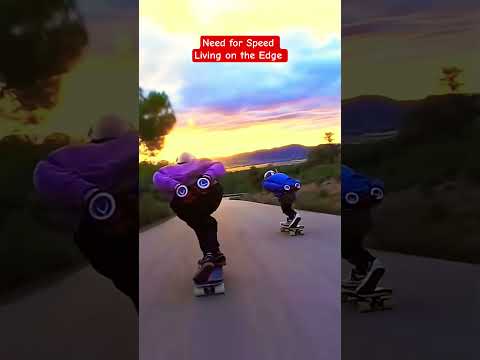 Need for Speed Living on the Edge #skateboarding #extreme