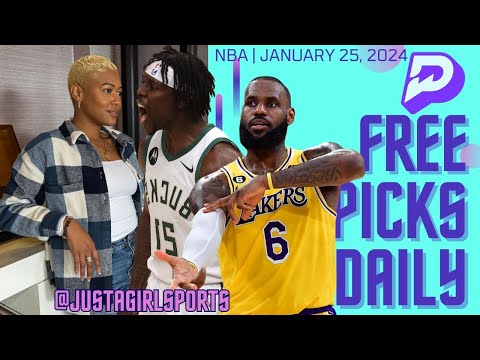 PrizePicks | NBA FREE PICKS 1/25/24