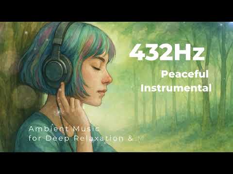 432Hz Peaceful Instrumental | Ambient Music for Deep Relaxation & Mental Clarity| Melody Folder