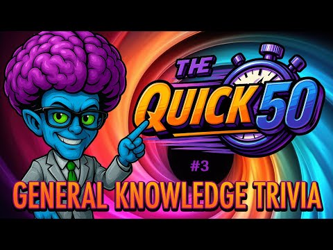Are You Smarter Than A Turnip?  - I Doubt it! - 50 Questions General Knowledge Trivia!
