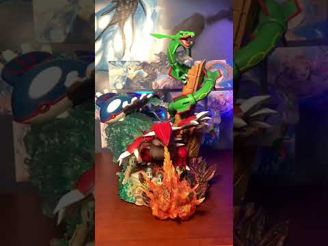 Legendary Pokemon of Hoenn Resin Statue by Crescent Studio 🌙- #pokemon #pokémon