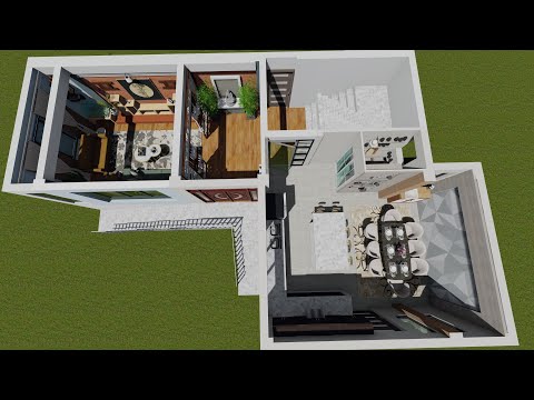Classical Vs. Modern Interior Design | Two options for same residence