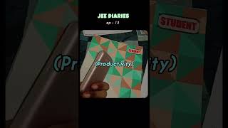 ep : 13 Jee diaries 📍🎀✨🧿✅#jee2026 #jeebatch #jeedroppers #prayas2026 #jeecoaching #iitjee