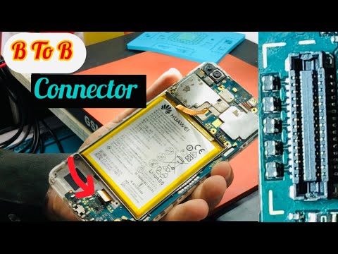 Huawei Y7 Prime B to B Connector Replacement/ Display Problem/FPC connector change EasyTrick