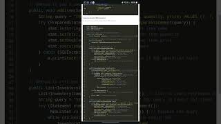 Java Inventory Manag App CRUD SQL FunctionalityCode at devtechtutor.com #javaprogramming #learnjava