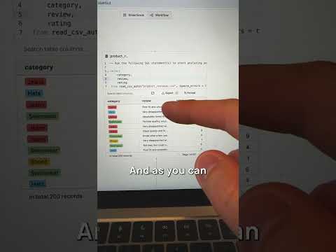 How to use SQL, Python and AI for sentiment analysis.