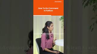 How do comment in Python?