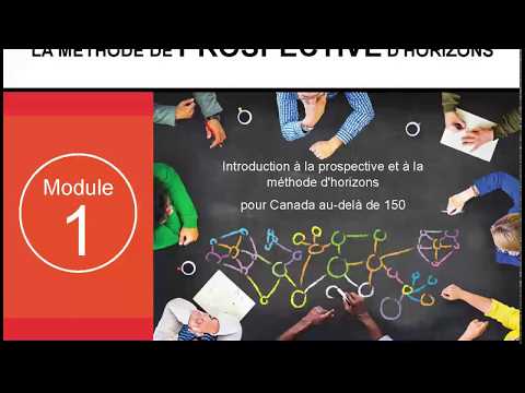 Atelier:  Prendre la longue vue - Introduction à la prospective
