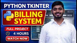 Build a Complete Retail Billing System in Python Tkinter | Step-by-Step Tutorial