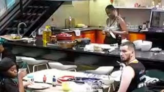 Nate Making A Special Breakfast For Sweet Guluva, She’s So Sweet #bbmzansi