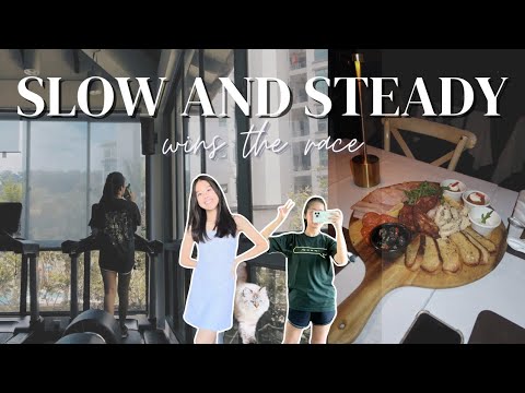 A chill yet productive day in my life vlog | finding balance in life, hanging out with friends