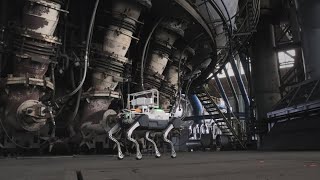 DEEP Robotics' X30 at Ningbo Iron & Steel