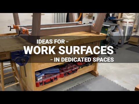 Work Surfaces In Dedicated Spaces