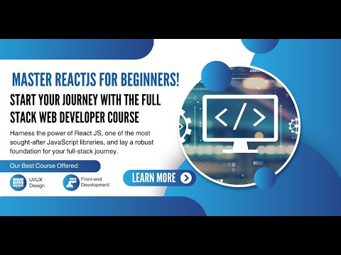 Start Your Journey with the Full Stack Web Developer Course: Master ReactJS for Beginners!