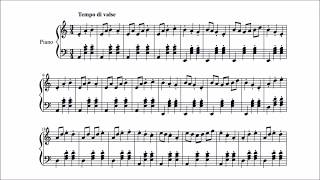 Glenn's "Valse du boulangerie" (audio + sheet music)