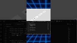Create stunning 3D Social Media Buttons using only HTML & CSS! #animation #html #css