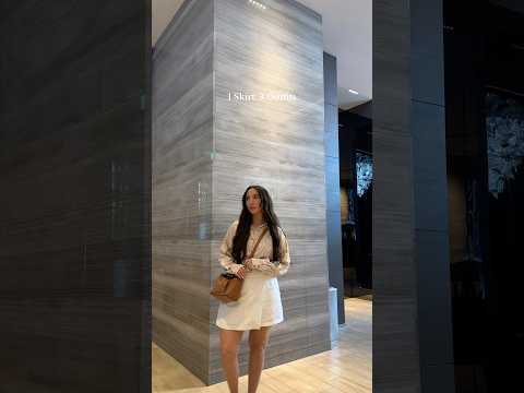 Style 1 skirt, 3 ways for summer #whiteskirt #ootd #summerfashion #styleinspo #summeroutfits