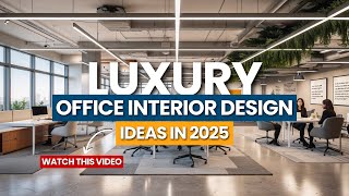 Want the BEST Office Design in 2025? Watch This Now