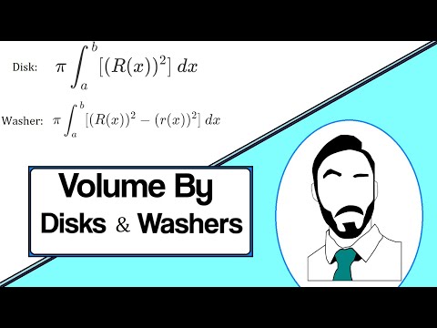 Calculus: A Review of Volume By Disks and Washers (worksheet included!)