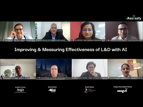 Webinar on "Improving & Measuring Effectiveness of L&D with AI"
