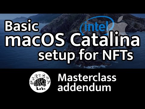 ERC721 Collection 101 - Basic setup on macOS Catalina (Intel-based)