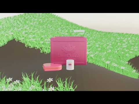 BlissBloom Products Box Animation 3D Blender Modelling Environment