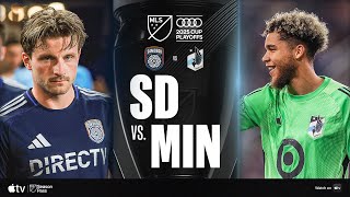 San Diego FC vs. Minnesota United | Full Match Highlights | 2025 Audi MLS Cup Playoffs