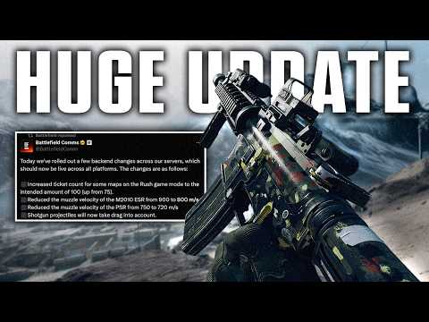 Battlefield 6 Just Got a MASSIVE Update... Gunplay Fixes & Snipers Tweaks Confirmed!