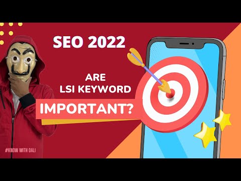 SEO-E12  -Are LSI Keywords important || Rank 1 on Google  2022 || Hindi- #KnowwithDali #seo