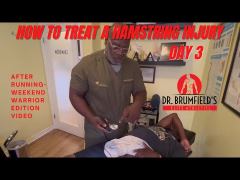 How to Treat a Hamstring Injury -After Running Weekend Warrior Day 3 of 3