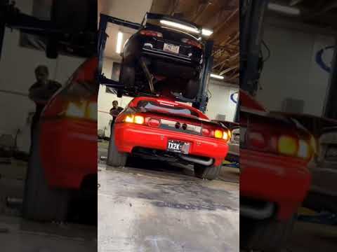 Hazmatmr2 hits the dyno 😮 who wants to see more of my cars!? #tx2k #turbo #5sgte #mr2 #sw20 #nitrous