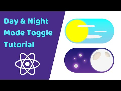 React Toggle Switch - Day & Night Mode Tutorial 🌓