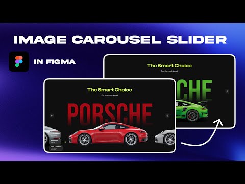Interactive Image Carousel in Figma | Figma Tutorial