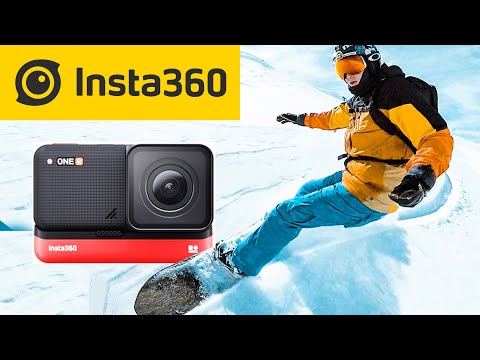 BEST 360 CAMERA. Insta360 One R Snowboarding Test. Best Ski Resort in Switzerland. Powder in LAAX.