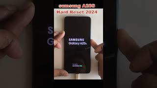SAMSUNG A20s HARD RESET \ SAMSUNG A207F HARD RESET \  FACTORY RESET SAMSUNG A20s