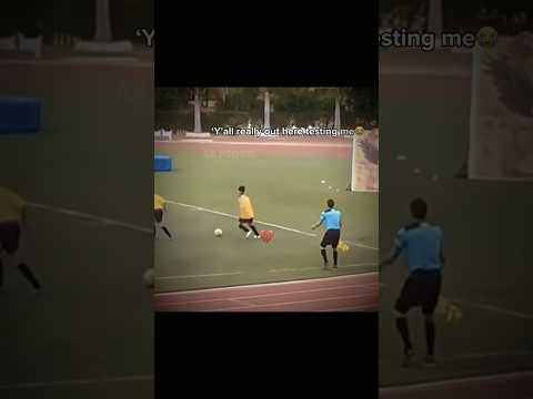 My dude looked hella disappointed😂 #futbol #funny #football #edit