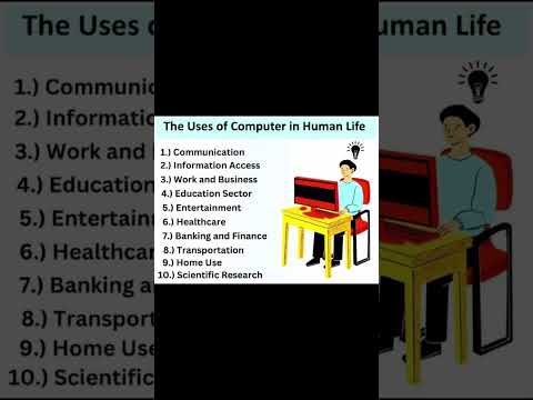 Uses of computer #computergk #shortsfeed #shortsvideo #viralvideo #viralshort #trendingshorts