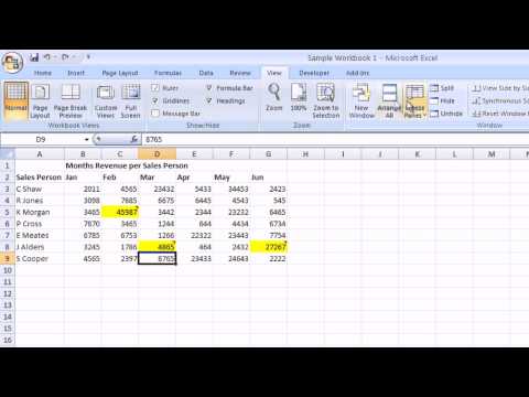 Microsoft Excel Training  (Part 5 of 5)