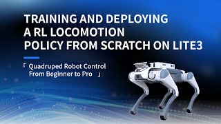 Quadruped Robot Control | From Beginner to Pro Episode 1