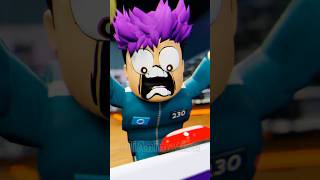 Red ❌ vs 🔵 Blue - Who WIN? Roblox Squid Game Challenge #roblox #prank #squidgame #shorts