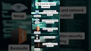 Top 5 tools for ethical hacking #shorts