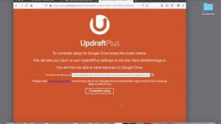 How to backup your website to Google Drive