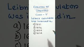 Evolution of computers class 5 #class5computer #shorts #shortsfeed #youtubeshorts
