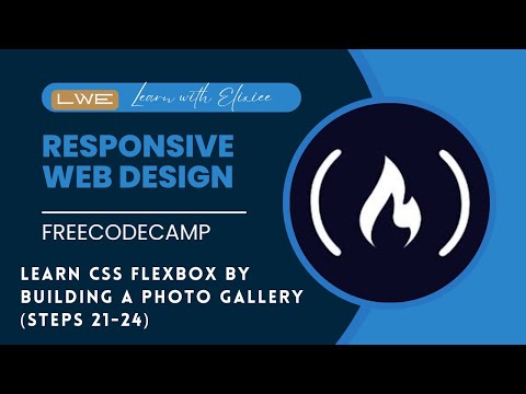 FreeCodeCamp - Responsive Web Design(CH-6) (Steps 21-24) || Learn With Elixiee