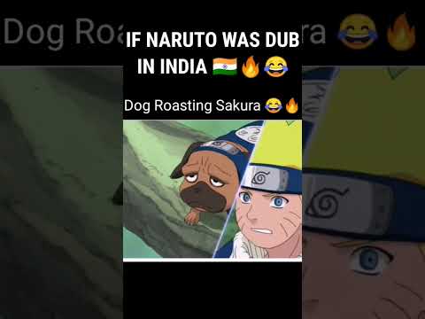 Naruto Is Savage 😂🇮🇳🔥Indian dub 🇮🇳#anime #naruto #animememes