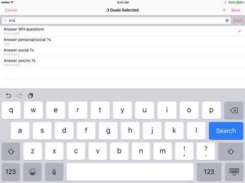 Percentally Pro - Add Goals to a Student