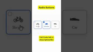 Modern Radio Buttons  #coding  #css  #webdevelop